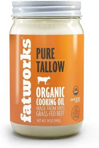 Read more about the article Fatworks: Organic Grass-Fed Beef Tallow 14oz